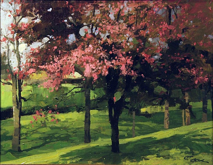 美国Charles Cox风景油画作品欣赏