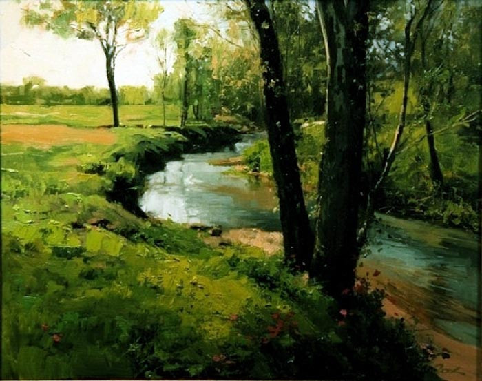 美国Charles Cox风景油画作品欣赏