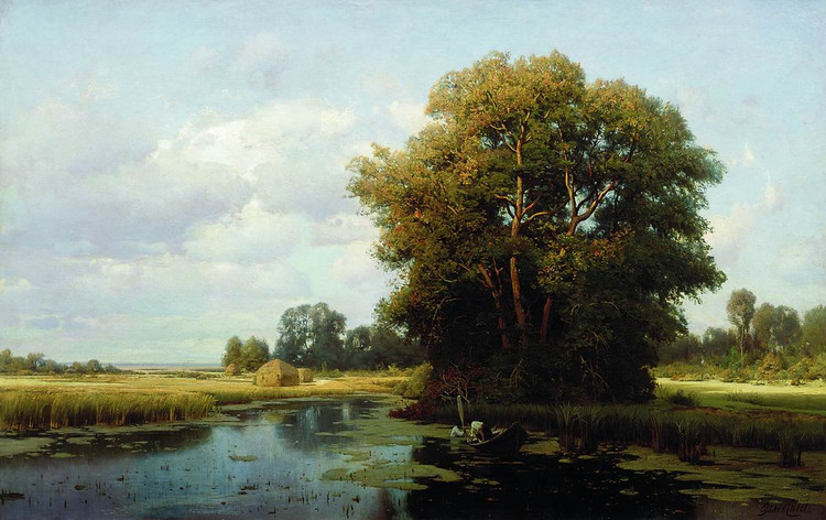 俄罗斯Орловский Владимир Донатович风景油画作品欣赏