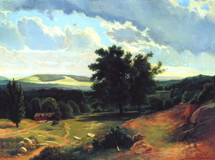 俄罗斯Орловский Владимир Донатович风景油画作品欣赏