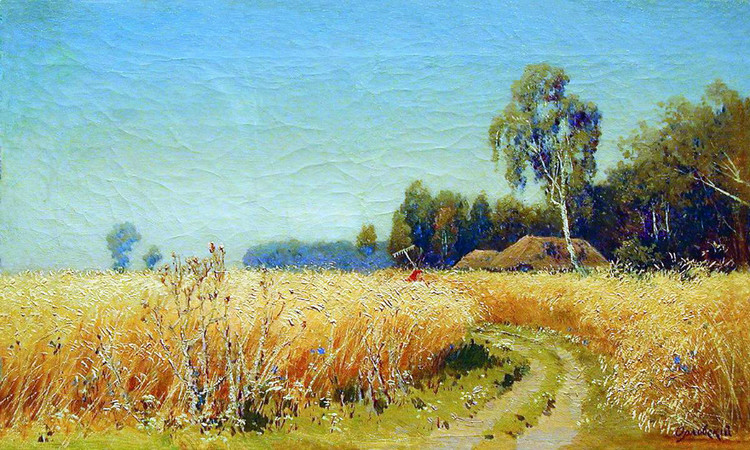 俄罗斯Орловский Владимир Донатович风景油画作品欣赏