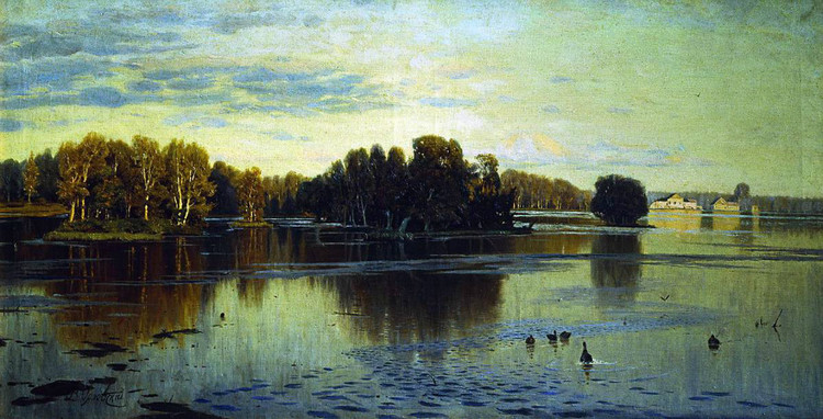 俄罗斯Орловский Владимир Донатович风景油画作品欣赏
