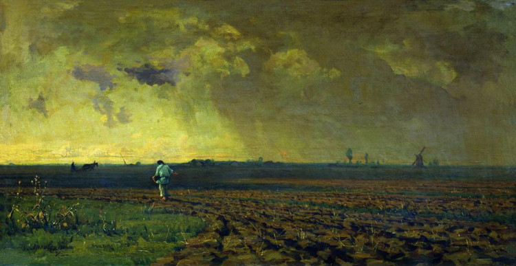 俄罗斯Орловский Владимир Донатович风景油画作品欣赏