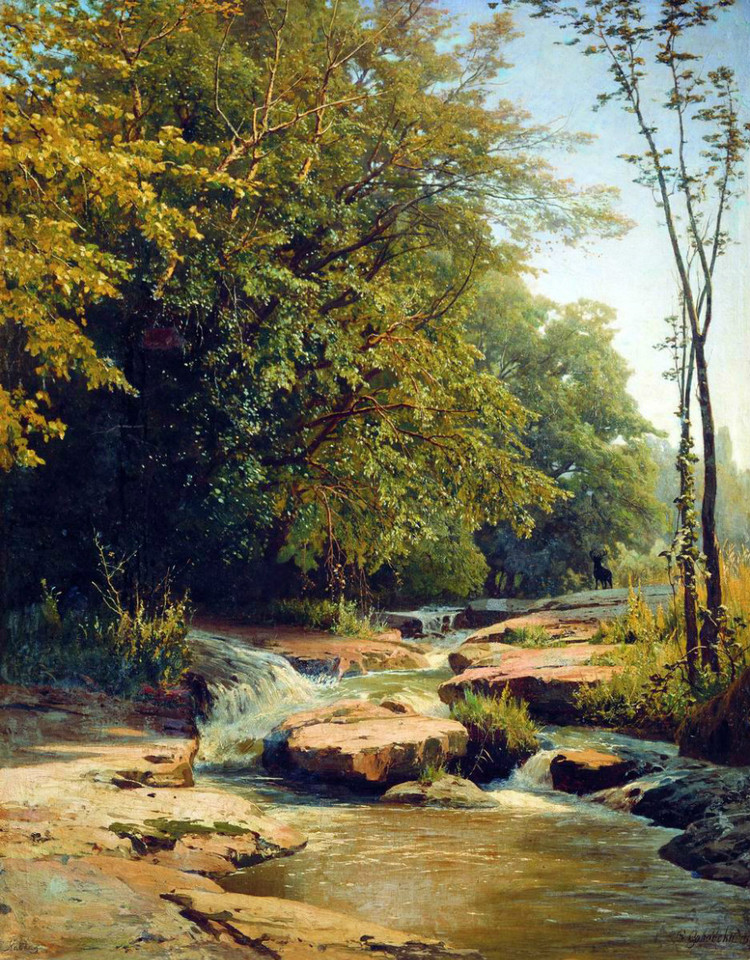 俄罗斯Орловский Владимир Донатович风景油画作品欣赏