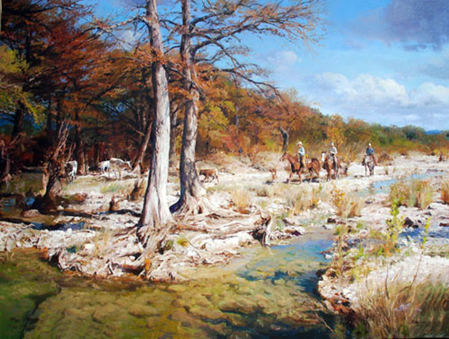 美国James Robinson风景油画作品欣赏