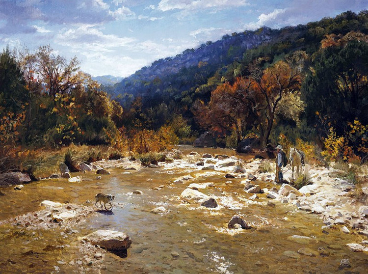 美国James Robinson风景油画作品欣赏