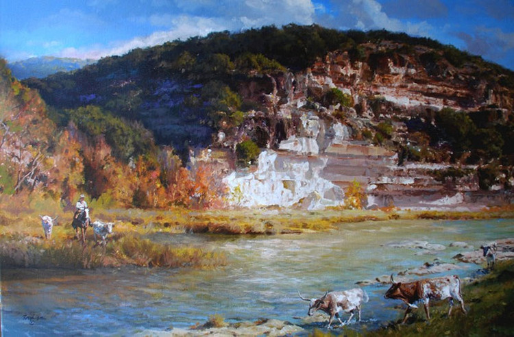 美国James Robinson风景油画作品欣赏