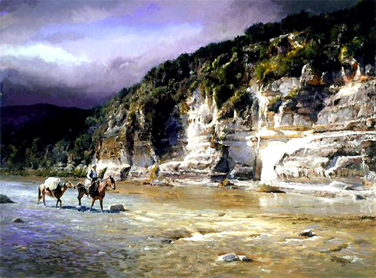 美国James Robinson风景油画作品欣赏