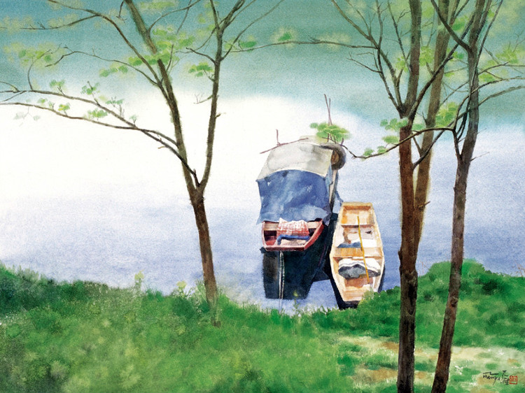 周天涯油画作品欣赏