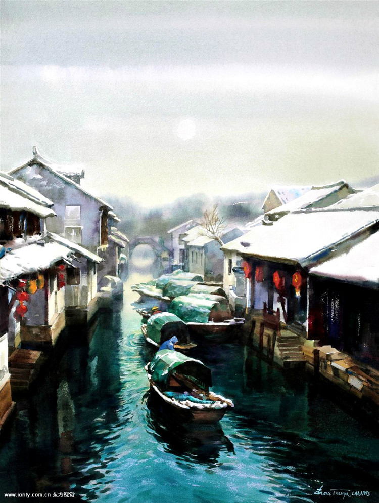 周天涯油画作品欣赏
