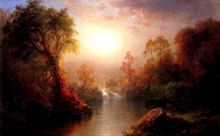 美国Frederic Edwin Church风景油画作品欣赏