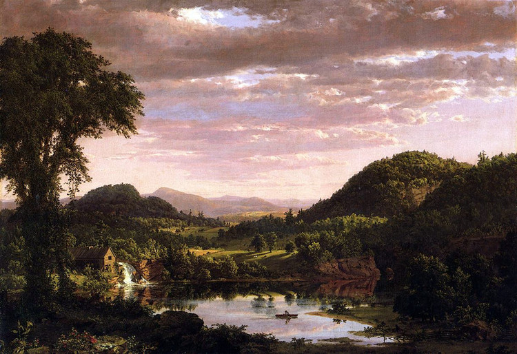 美国Frederic Edwin Church风景油画作品欣赏