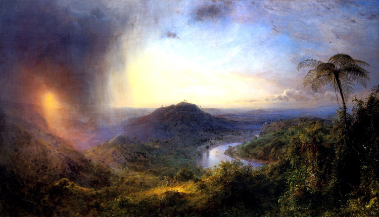 美国Frederic Edwin Church风景油画作品欣赏