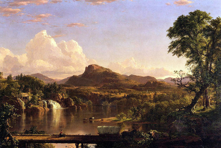 美国Frederic Edwin Church风景油画作品欣赏