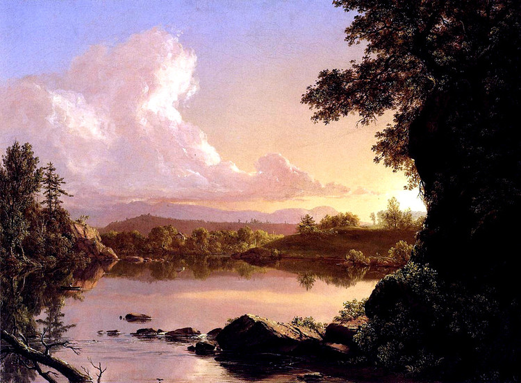 美国Frederic Edwin Church风景油画作品欣赏
