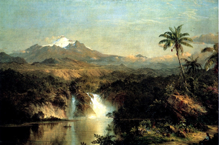 美国Frederic Edwin Church风景油画作品欣赏