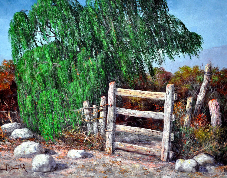 阿根廷Huertas Aguiar风景油画作品欣赏