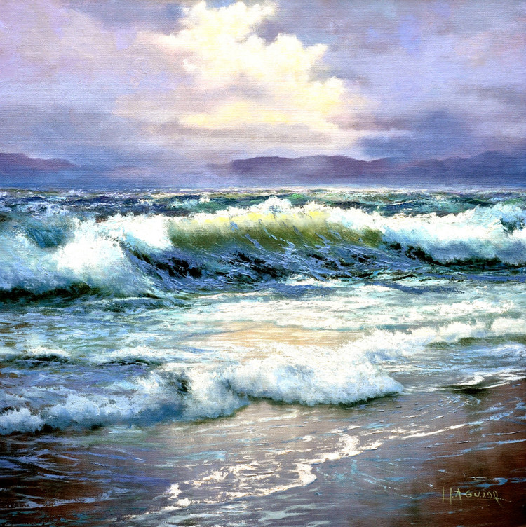 阿根廷Huertas Aguiar风景油画作品欣赏
