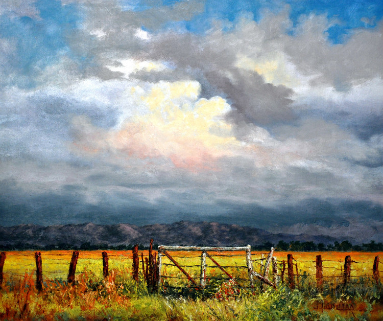 阿根廷Huertas Aguiar风景油画作品欣赏