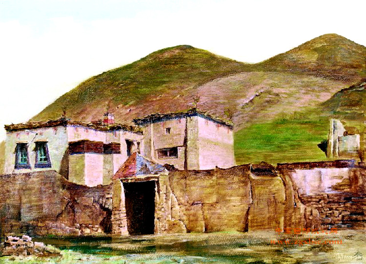 曹剑新风景油画作品欣赏