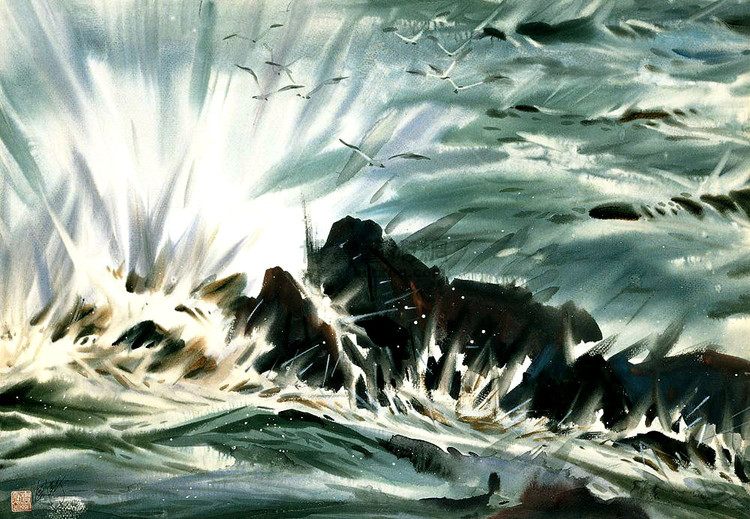 曹剑新风景油画作品欣赏