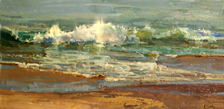 美国Kathryn Stats风景油画作品欣赏