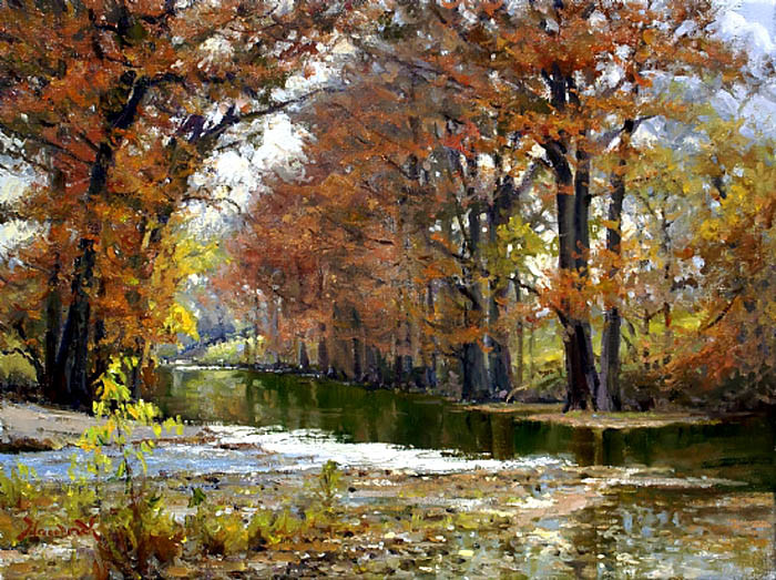 美国Mark Haworth风景油画作品欣赏