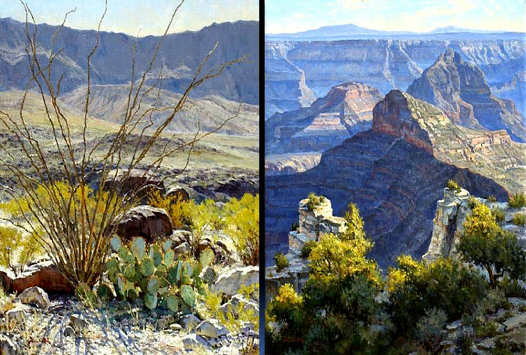 美国Mark Haworth风景油画作品欣赏