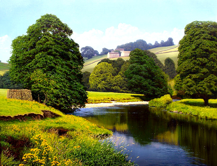 英国Michael James Smith风景油画作品欣赏
