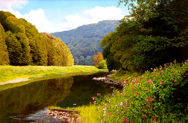 英国Michael James Smith风景油画作品欣赏