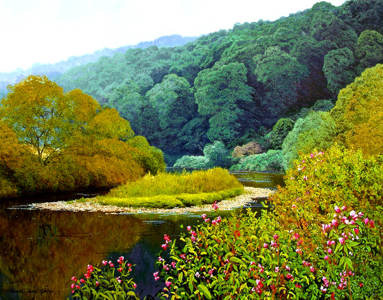 英国Michael James Smith风景油画作品欣赏
