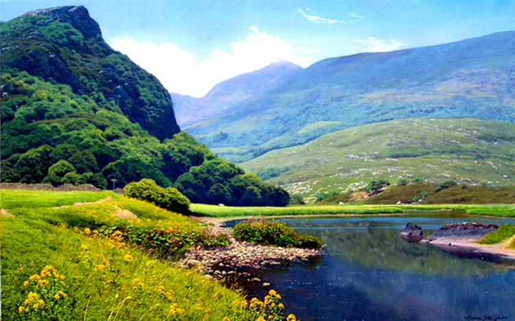 英国Michael James Smith风景油画作品欣赏
