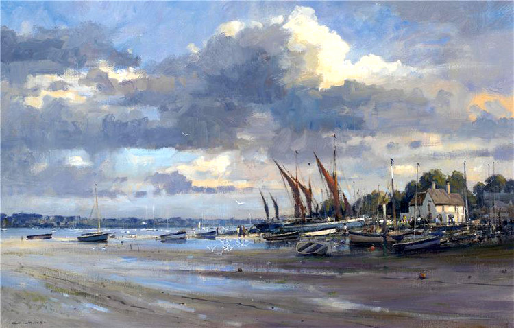 英国Colin W Burns风景油画作品欣赏