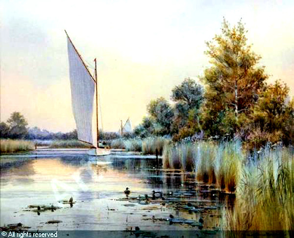 英国Colin W Burns风景油画作品欣赏