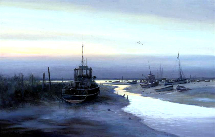 英国Colin W Burns风景油画作品欣赏