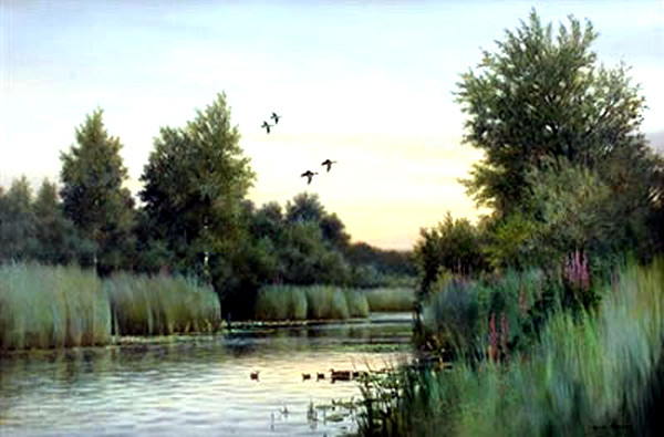 英国Colin W Burns风景油画作品欣赏