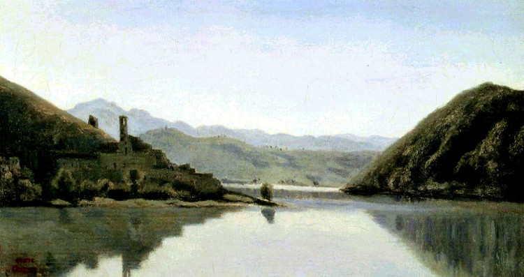 法国Jean Baptiste Camille Corot风景油画作品欣赏