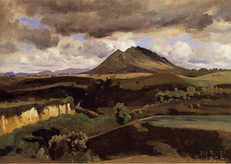 法国Jean Baptiste Camille Corot风景油画作品欣赏