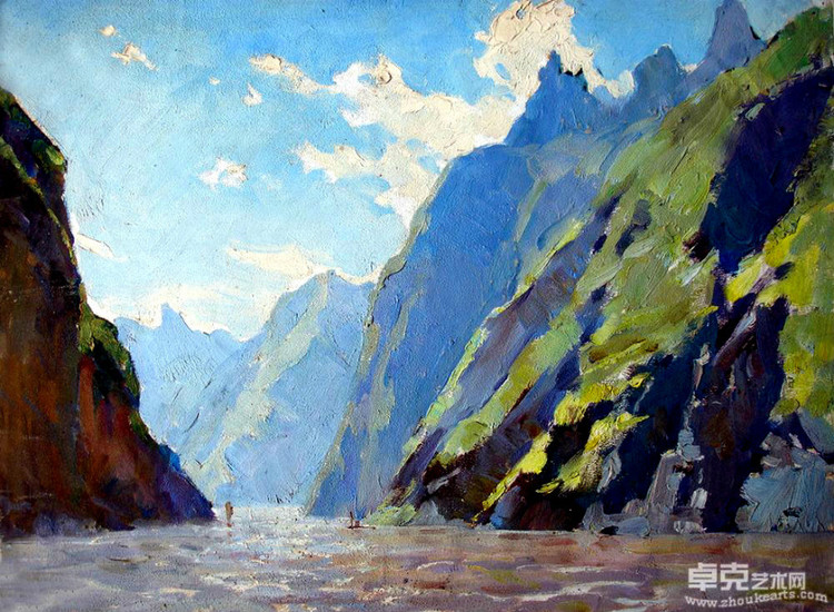 高阶瑜风景油画作品欣赏