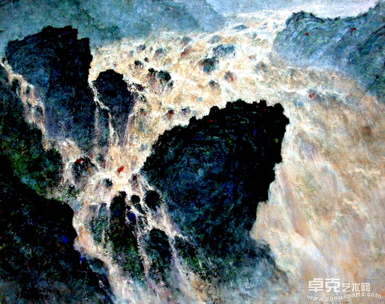 高阶瑜风景油画作品欣赏