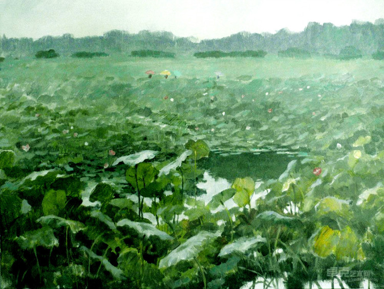 高阶瑜风景油画作品欣赏