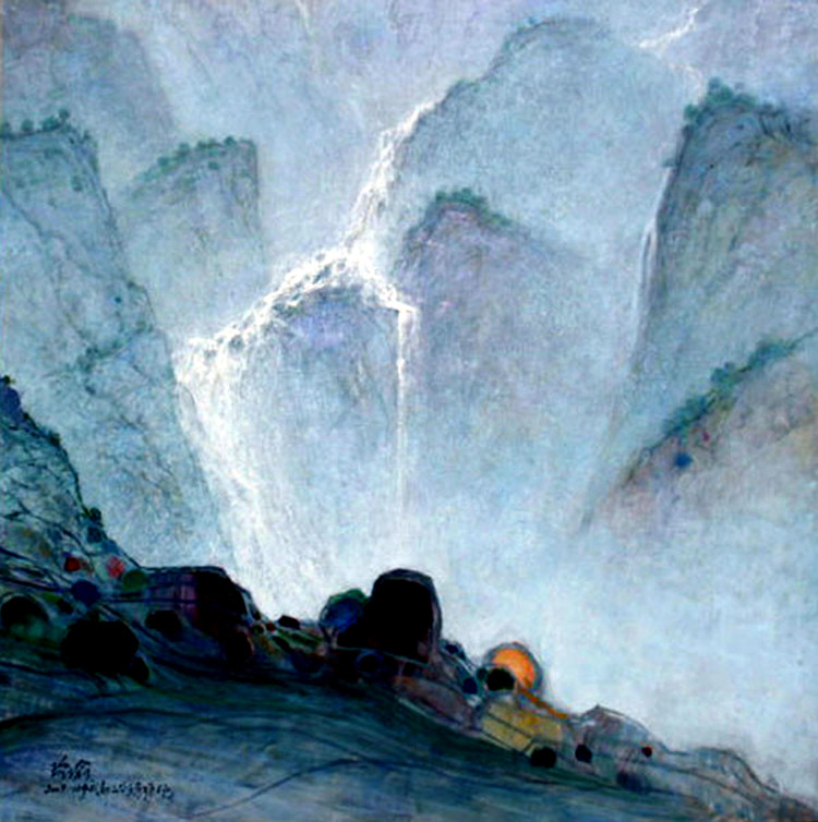 高阶瑜风景油画作品欣赏