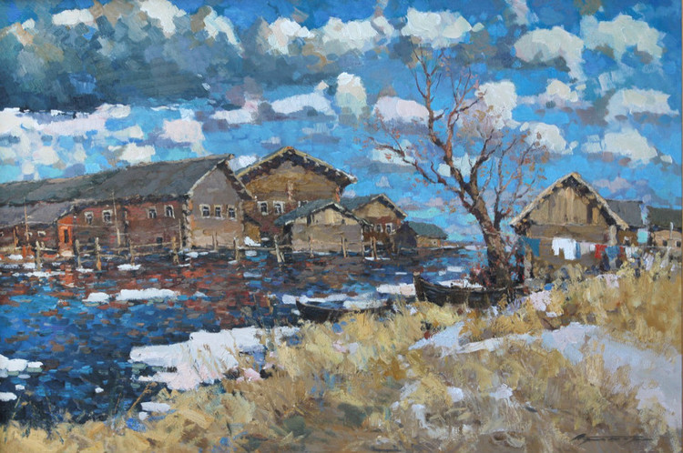 俄罗斯Alexander Kremer风景油画作品欣赏