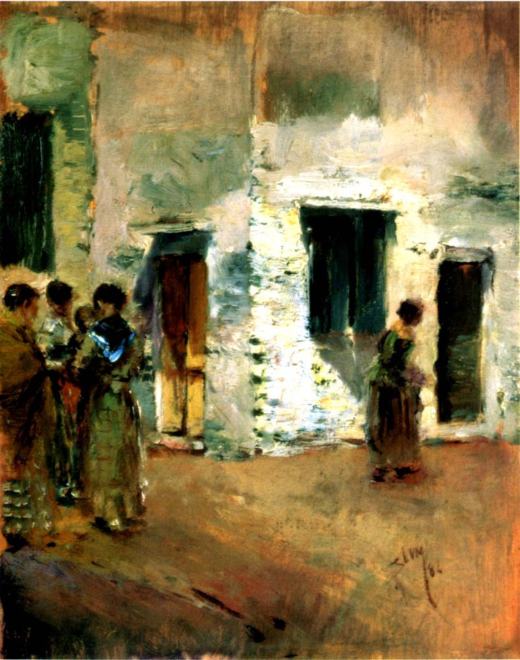 美国Blum Robert Frederick风景油画作品欣赏