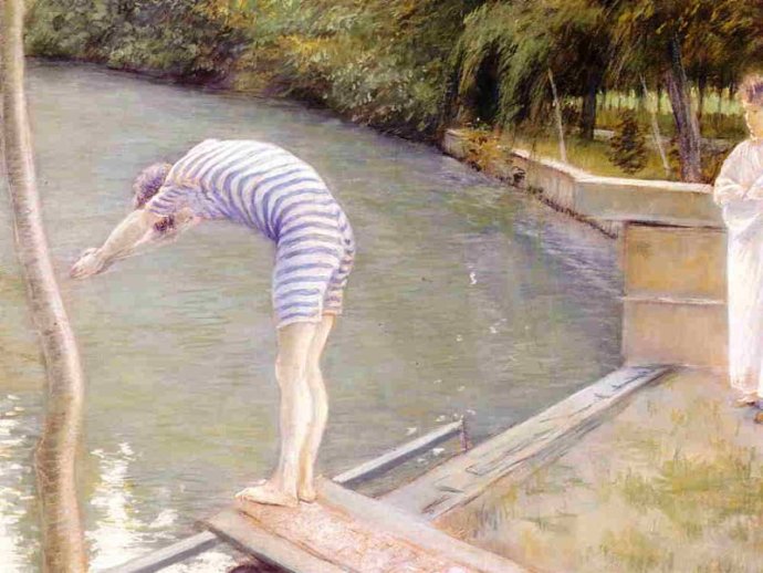 法国印象派画家居斯塔夫·卡耶博特（Gustave Caillebotte）油画作品欣赏