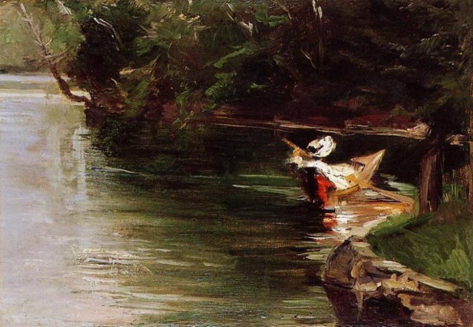 法国印象派画家居斯塔夫·卡耶博特（Gustave Caillebotte）油画作品欣赏