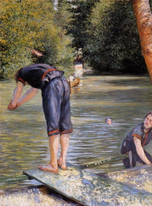 法国印象派画家居斯塔夫·卡耶博特（Gustave Caillebotte）油画作品欣赏