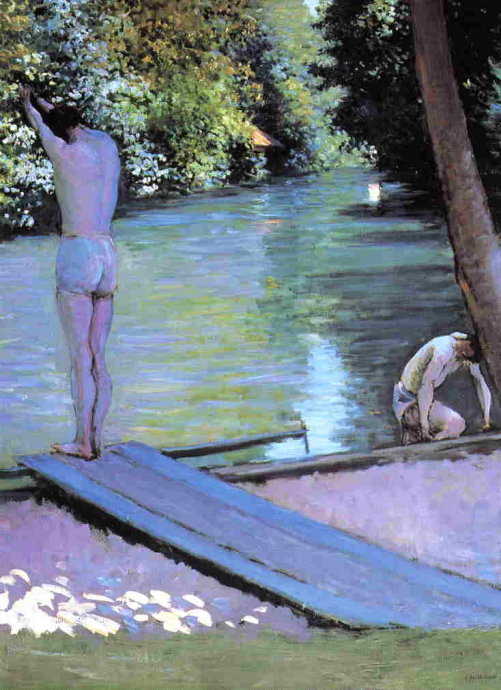 法国印象派画家居斯塔夫·卡耶博特（Gustave Caillebotte）油画作品欣赏