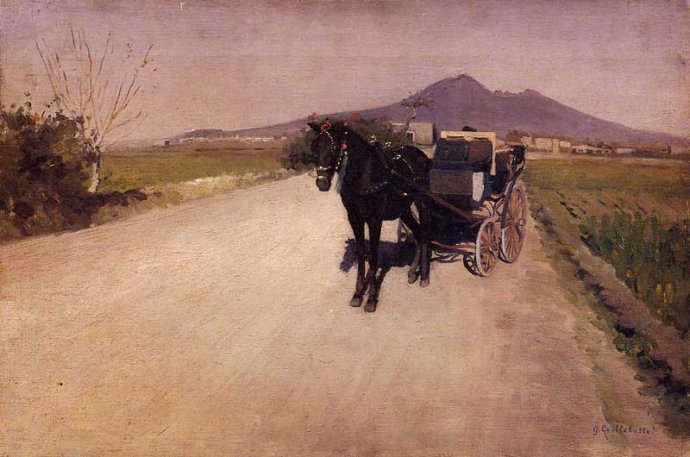 法国印象派画家居斯塔夫·卡耶博特（Gustave Caillebotte）油画作品欣赏