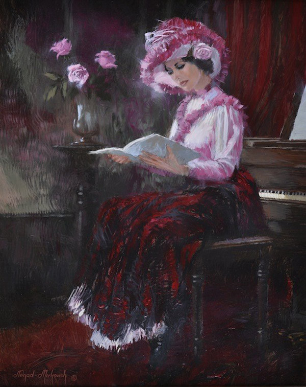 南斯拉夫Nenad Mirkovich人物油画作品欣赏
